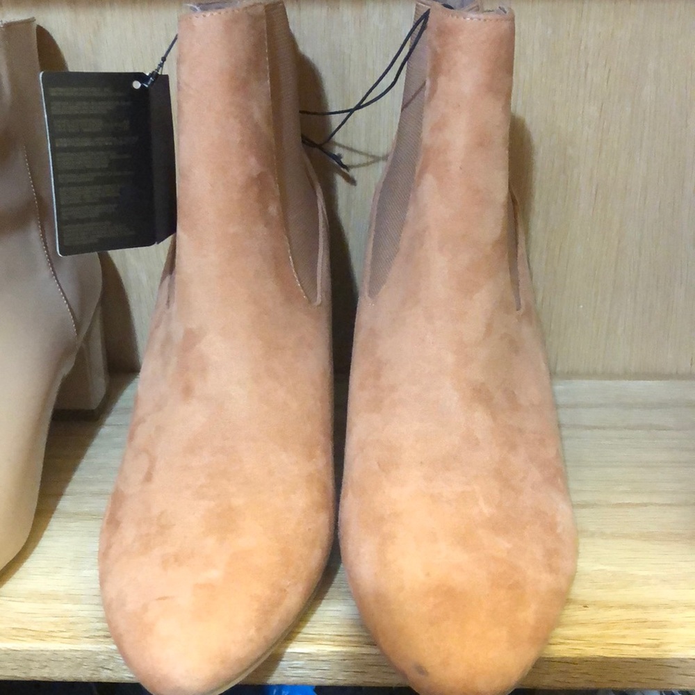 Suede Coral Boots